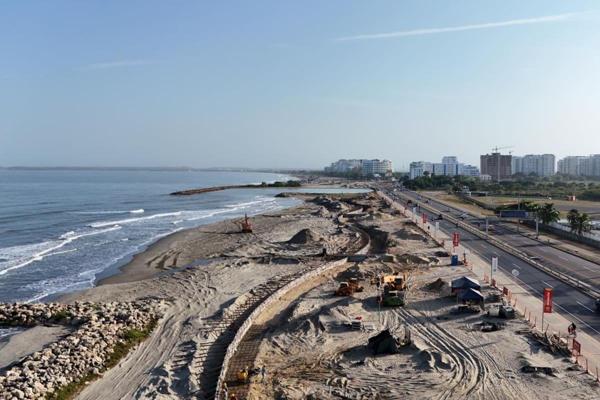 Malecón del Mar: obras avanzan un 33% y generan más de 200 empleos
