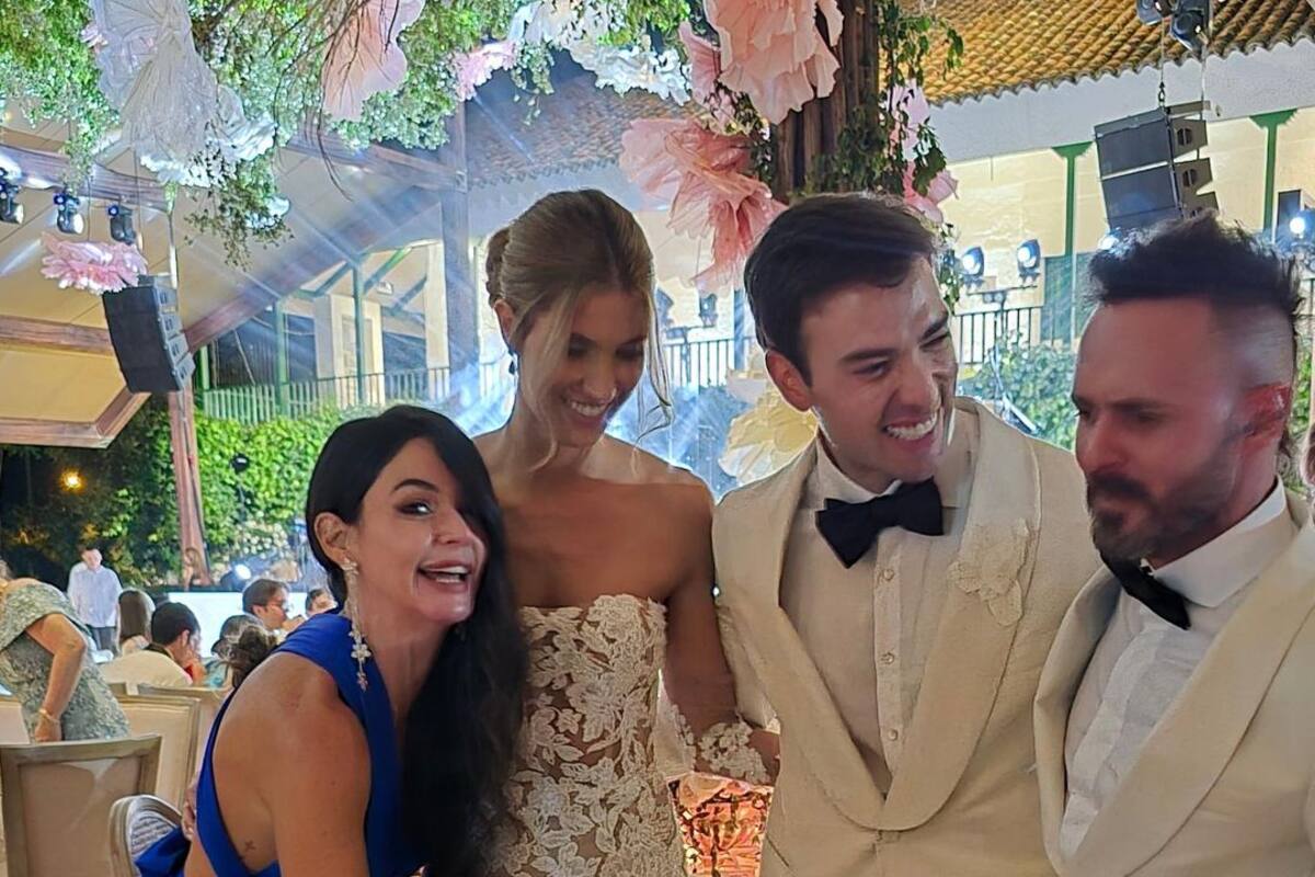 ¿Mal portada? Las críticas a Maleja Restrepo en la boda Tafur-Santos