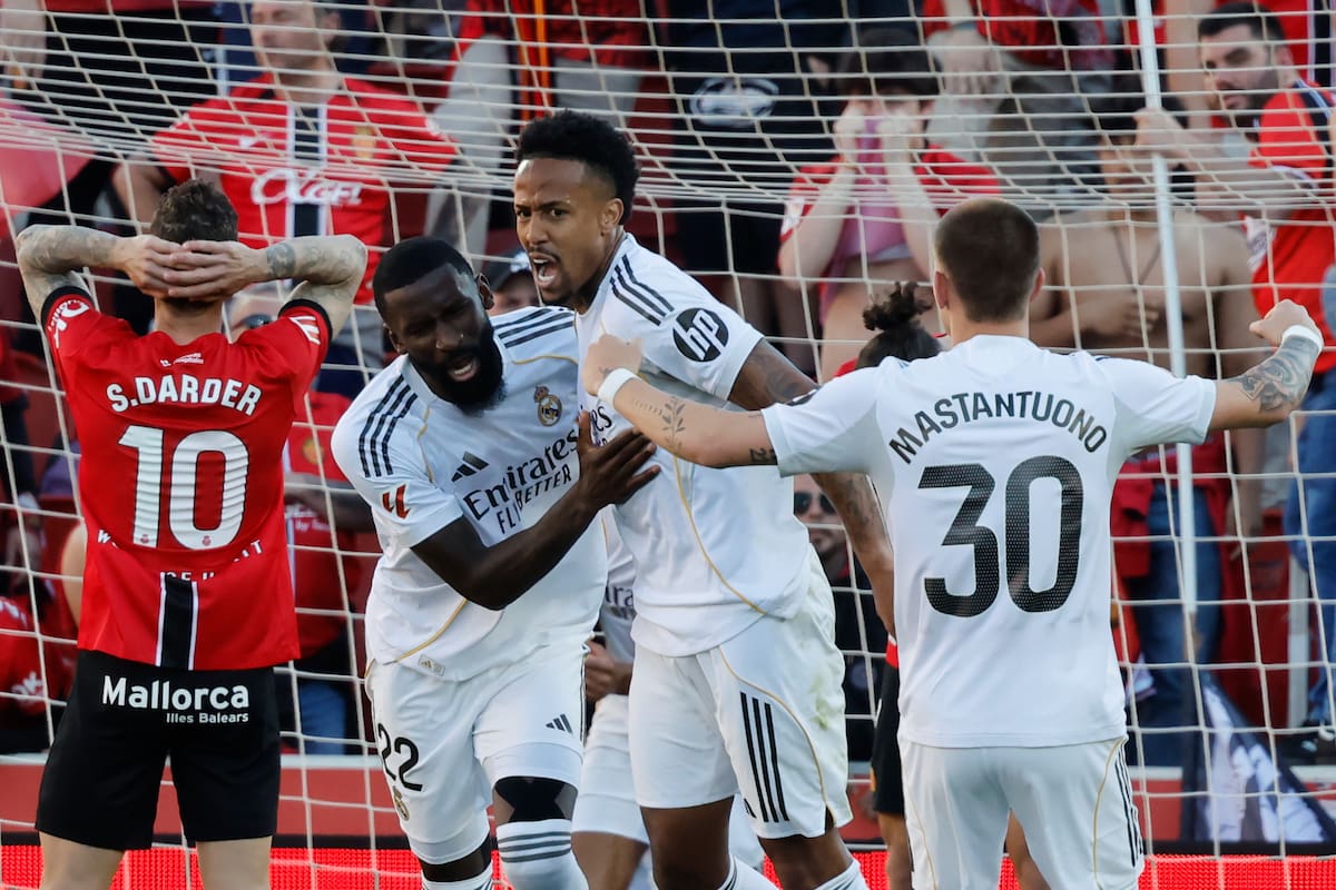 Real Madrid llega al encuentro tras una derrota por 2-1 ante Mallorca en LaLiga. //Foto, EFE: Cati Cladera