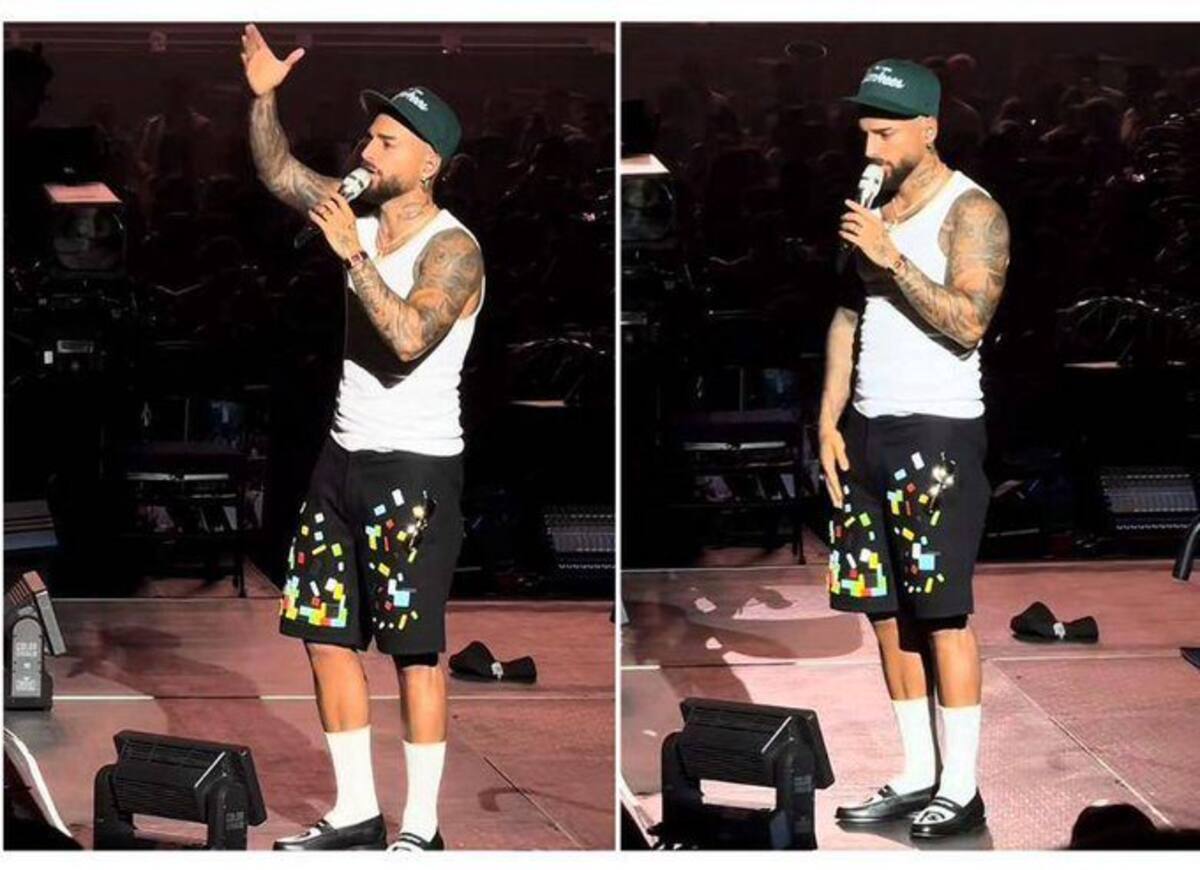 Maluma interrumpió su concierto en México para reprender a una fan por llevar un bebé de un año.