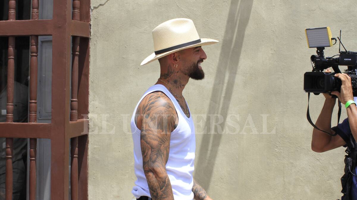 Maluma se encontró con sus fanáticos en Cartagena. //Foto: Julio Castaño- El Universal.