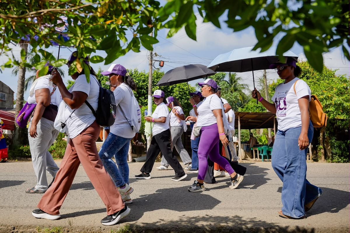Mujeres de Mampuján conmemoran 26 años del desplazamiento forzado en María La Baja