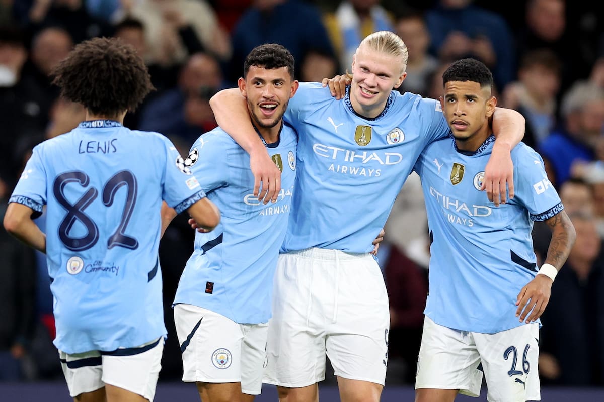 Manchester City destruye a Sparta Praga en la Champions League