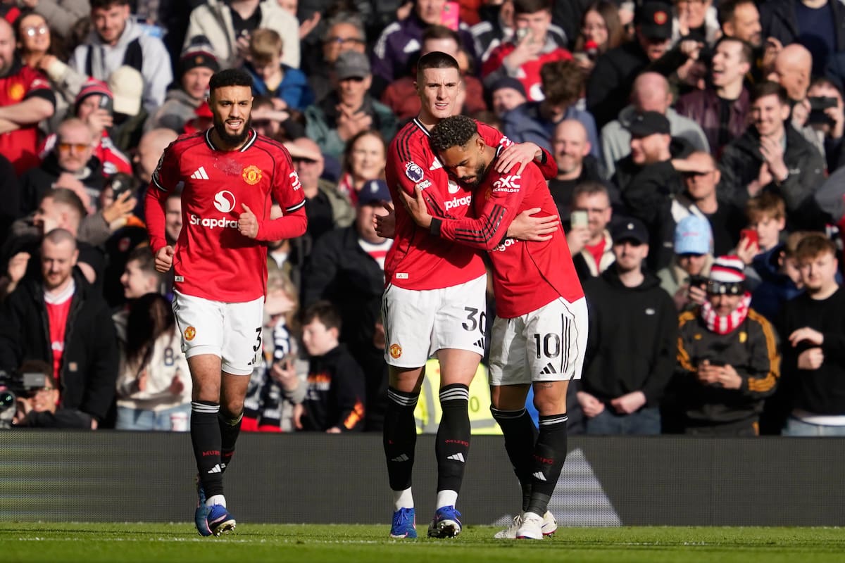 Manchester United amargó al Crystal Palace de Muñoz y Lerma en Premier