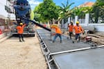 Así van las obras de infraestructura en la tercera avenida de Manga