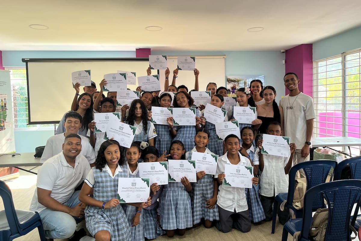 Más de 30 estudiantes se convirtieron en líderes ambientales tras proyecto Mangle