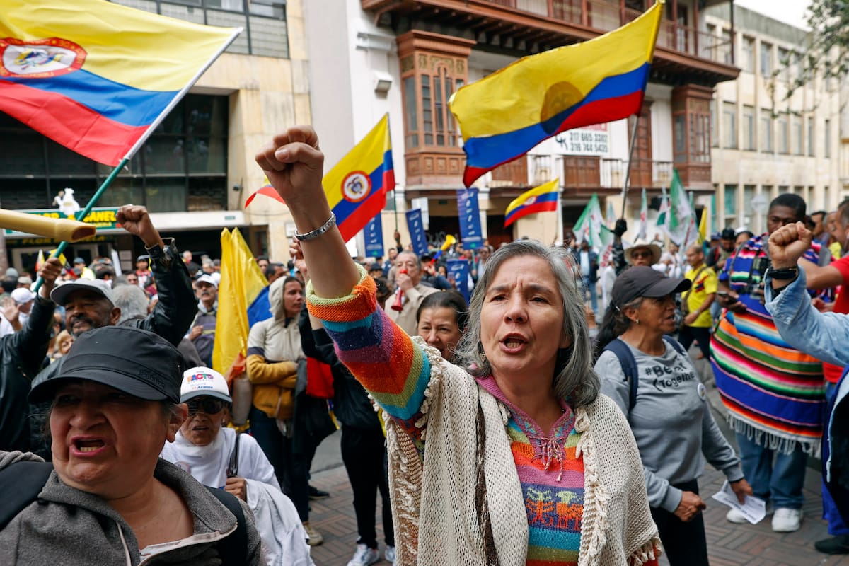 Marchas del 14 de octubre en Colombia: siga el minuto a minuto