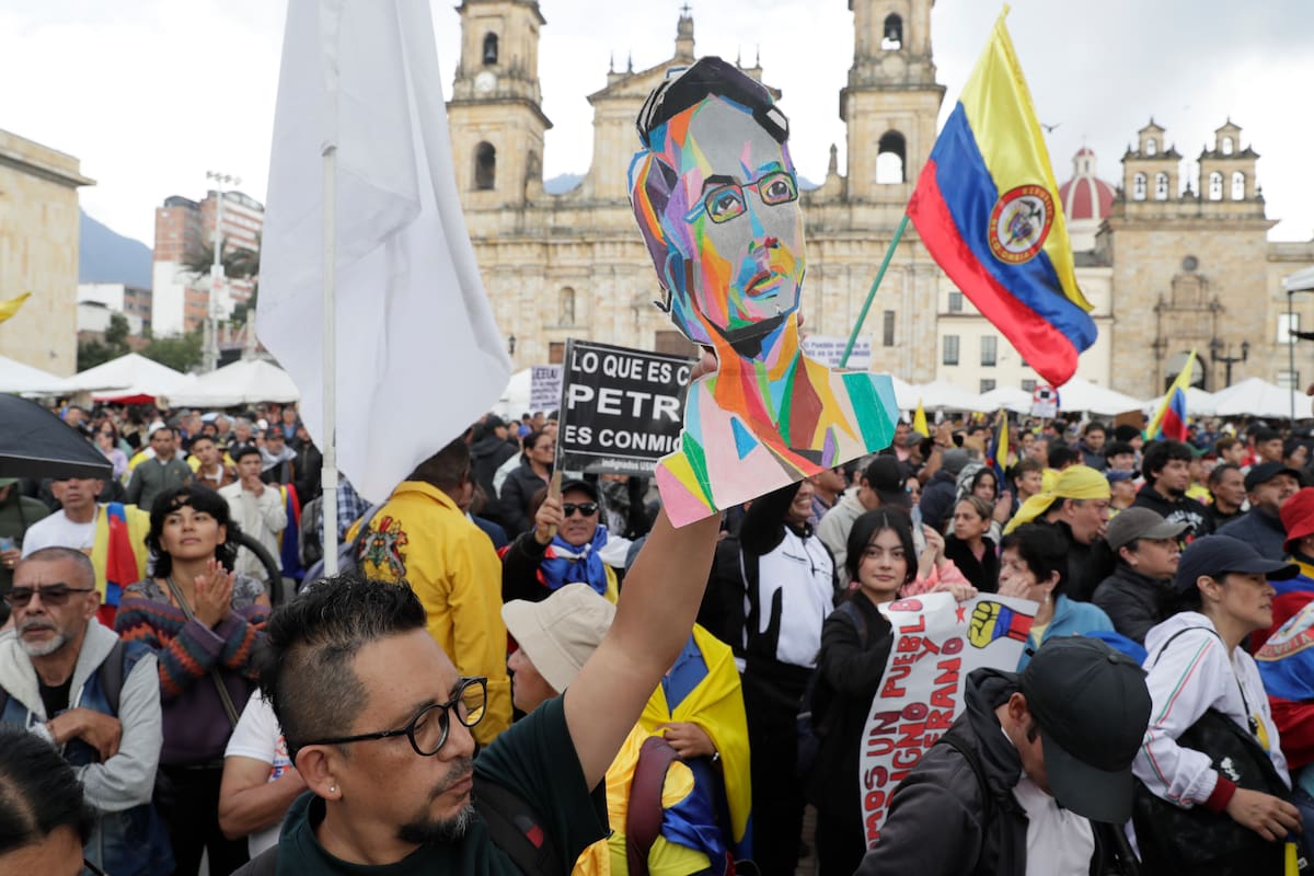 Así se vivieron las marchas convocadas por Petro con participación ciudadana