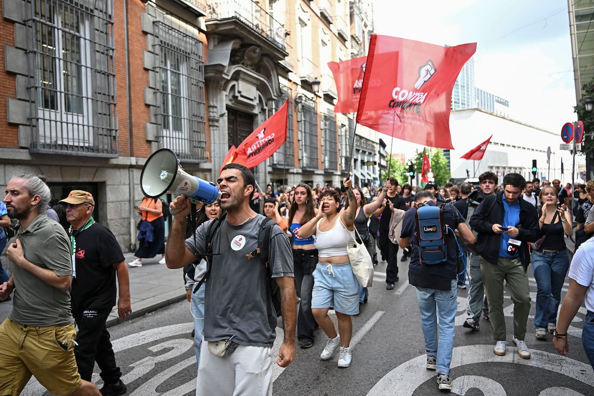 La crisis de vivienda toma las calles de España ante posibles elecciones anticipadas