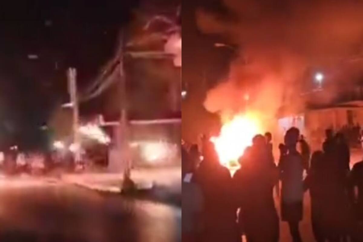 Protestas en Cuba: manifestantes incendian sede del Partido Comunista
