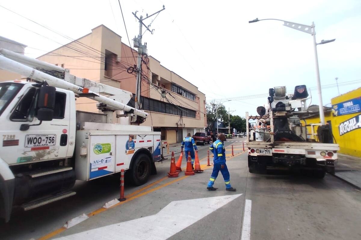 Estos son los municipios del Atlántico que estarán sin luz este miércoles