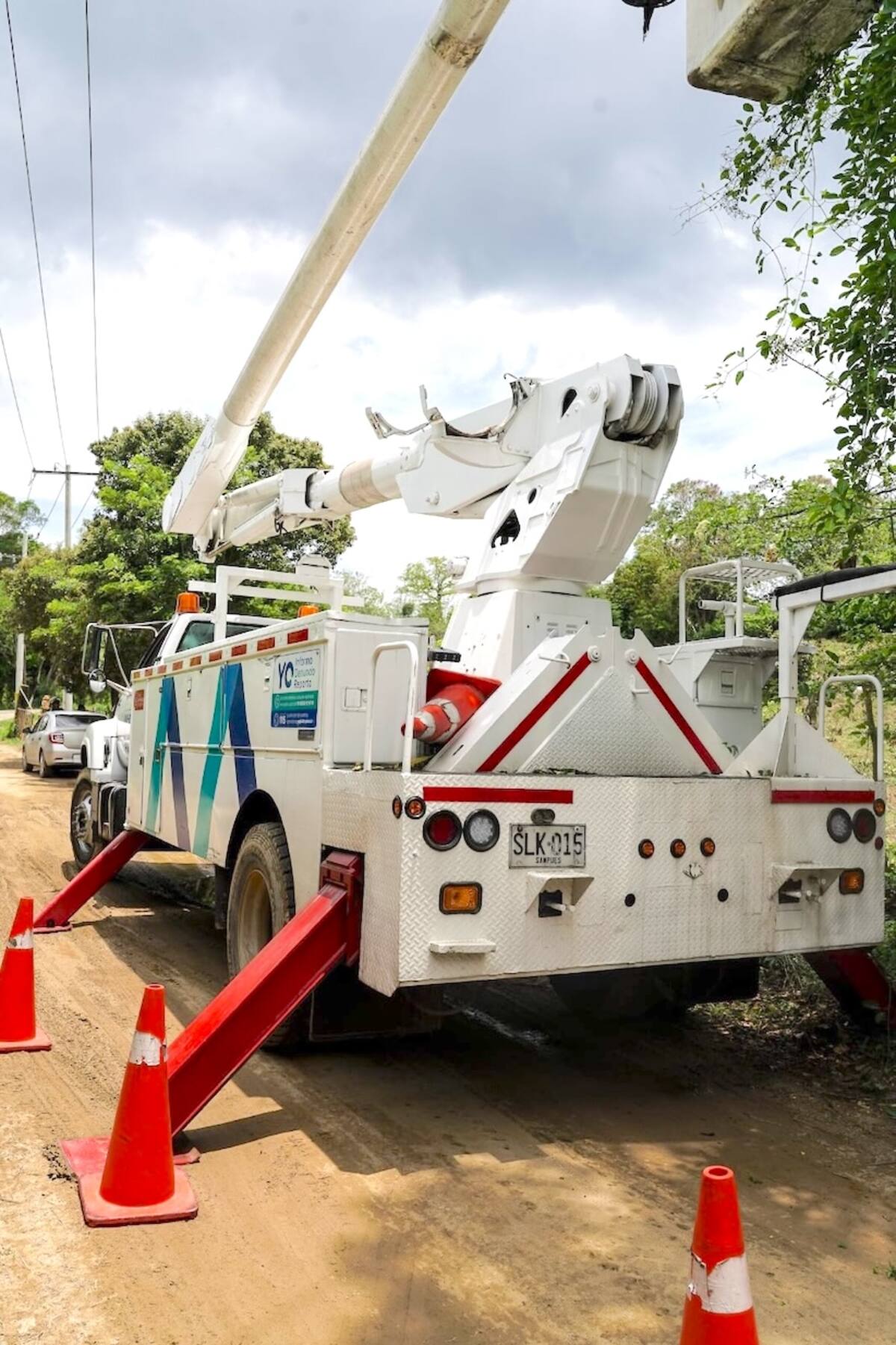 La empresa Air-e Intervenida anuncia trabajos de mantenimiento de redes en varios sectores de Barranquilla.//Cortesía.