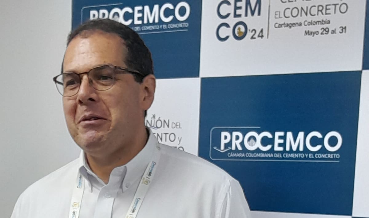 Manuel Lascarro, director general de la Cámara Colombiana del Cemento y el Concreto, Procemco. // HFA - EU.