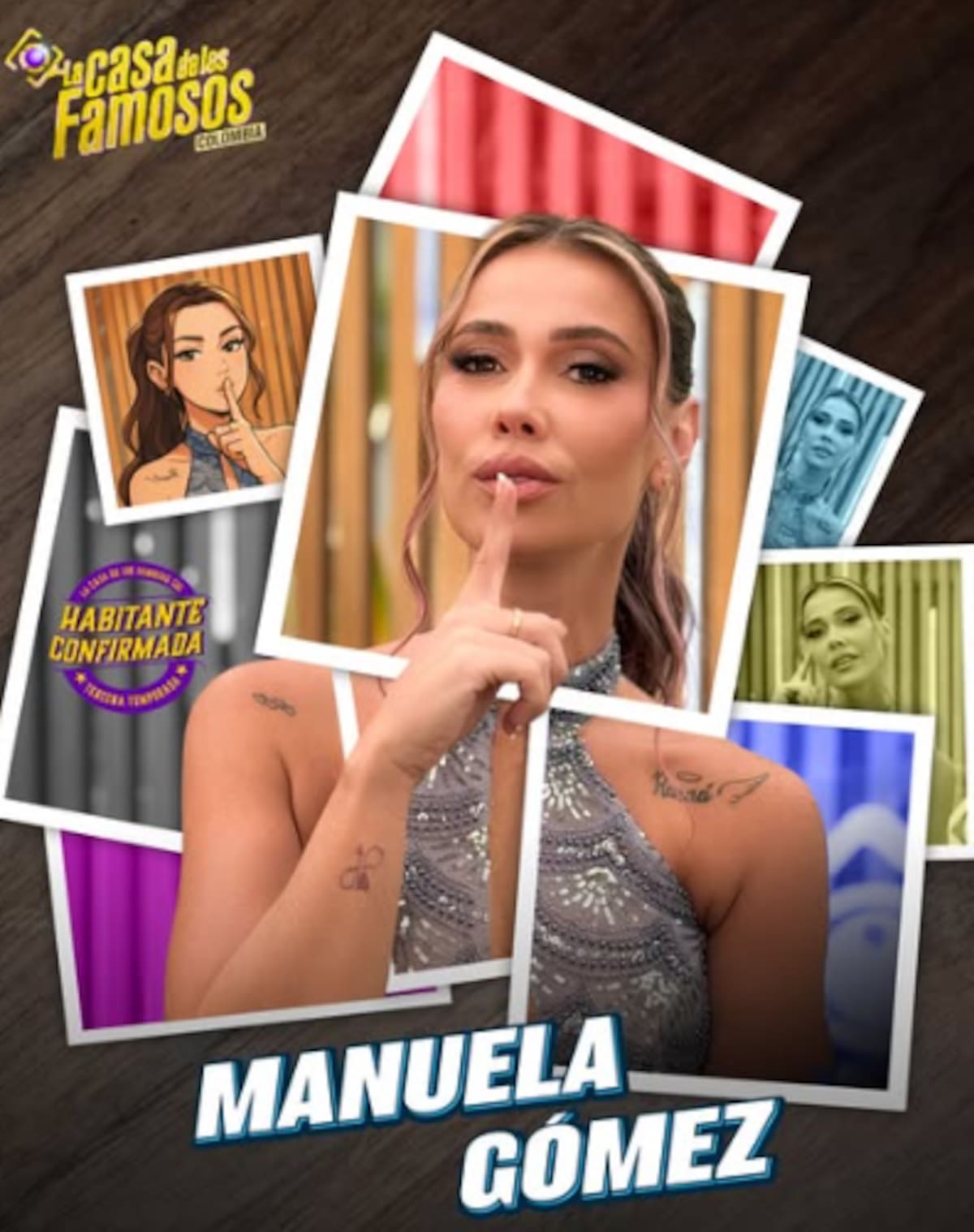 Manuela Gómez es una de las integrantes de La Casa de los Famosos 3. //Foto: IG @lacasadelosfamosos1.