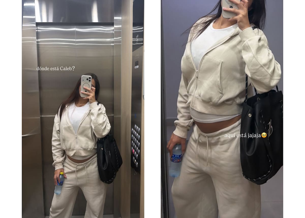 Manuela QM muestra su embarazo desde otro ángulo y causa revuelo en redes. // Fotos tomadas de IG @manuelaqm__