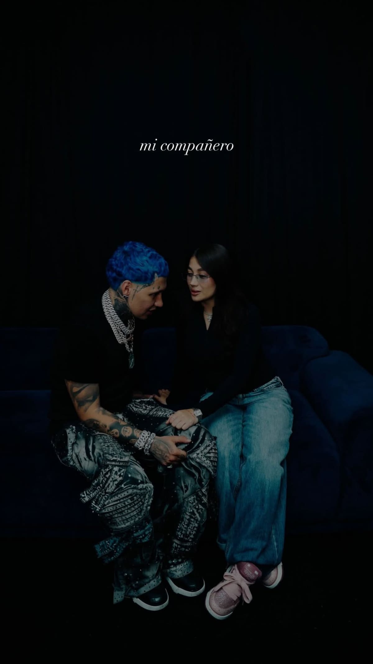 Manuela Qm y Blessd están juntos otra vez: la foto que lo confirma. // Foto tomada de IG @manuelaqm__