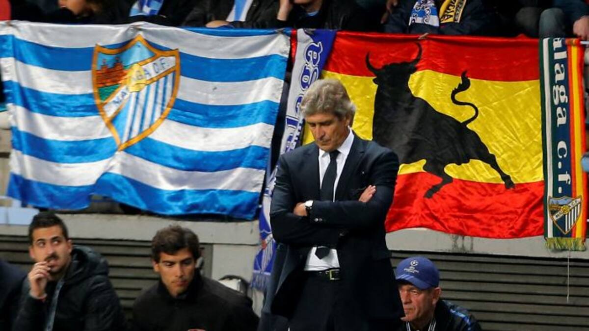 El entrenador chileno del Málaga Manuel Pellegrini viajó este sábado a su país debido al fallecimiento de su padre, anunció el club andaluz en un comunicado. AFP