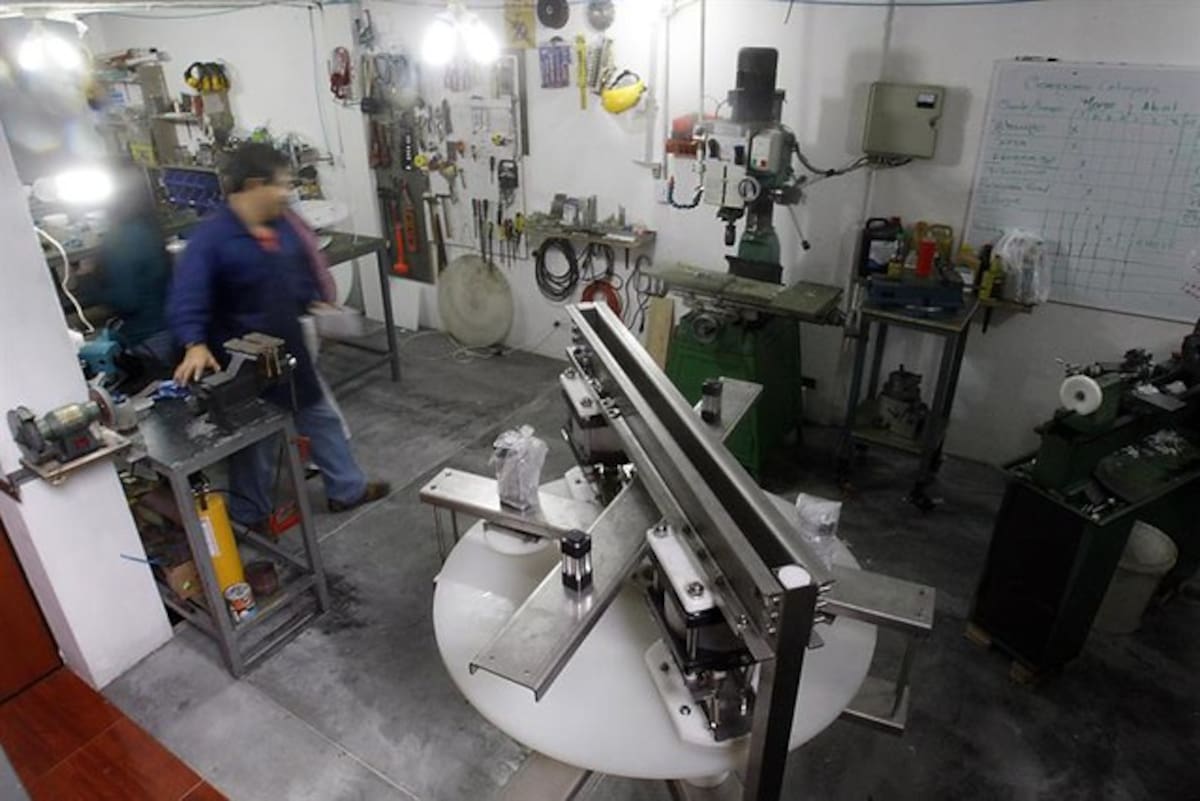 La patente de esta máquina fue aprobada a nivel internacional. COLOMBIA.INN/CHRISTIAN ESCOBAR MORA - COLPRENSA