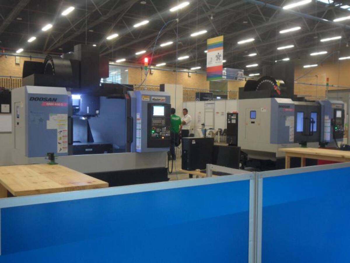 IMOCOM invirtió aproximadamente 5.000 millones de pesos en la maquinaria instalada en Worldskills Americas. CORTESÍA