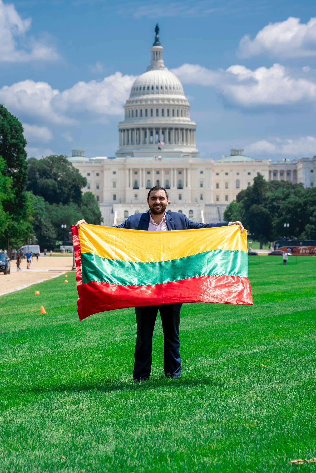 Yamil Arana, gobernador de Bolívar en el lanzamiento de Marca Bolívar que se realizó en la sede de la Embajada de Colombia en Washington. //fotos cortesías.
