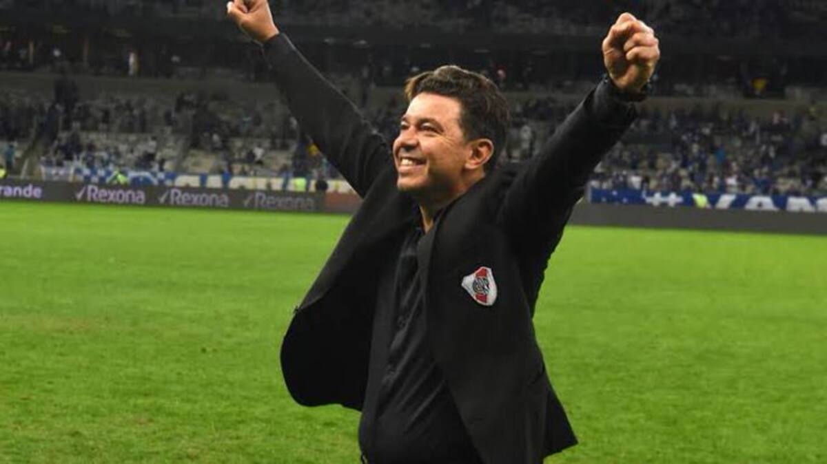 Marcelo Gallardo, técnico de River Plate de Argentina.