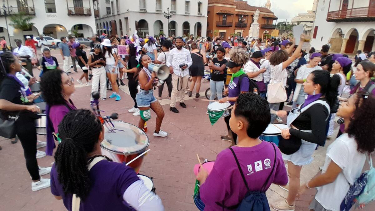 Marcha por el Día Internacional de la Eliminación de la Violencia contra las Mujeres, // Foto: Julio Castaño - El Universal