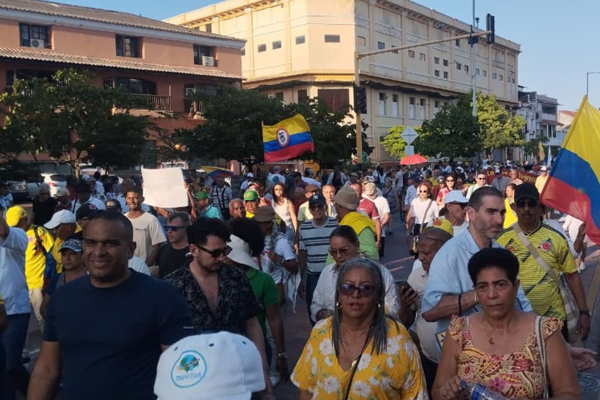 Marcha contra el Gobierno De la Espriella en Cartagena: recorrido y hora