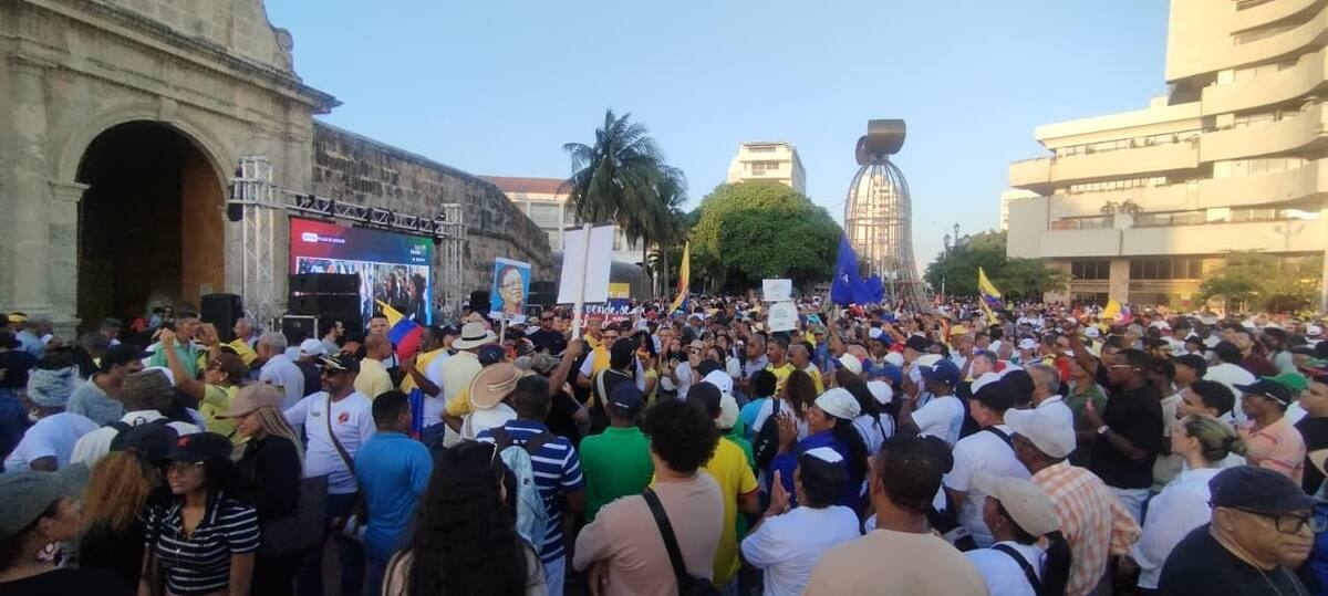 La CUT Bolívar confirmó que protestarán el jueves 19 de febrero de 2026 en defensa del decreto del salario mínimo impuesto por el gobierno de Gustavo Petro. // Foto: Óscar Díaz.