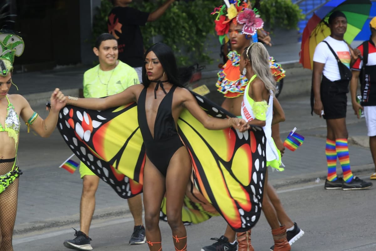 Marcha por el mes del orgullo LGBTIQ+. // Julio Castaño Beltrán - El Universal.