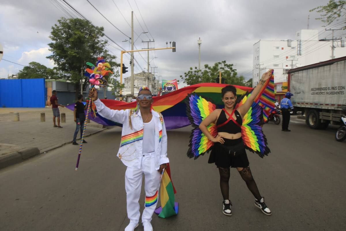 Marcha por el mes del orgullo LGBTIQ+. // Julio Castaño Beltrán - El Universal.