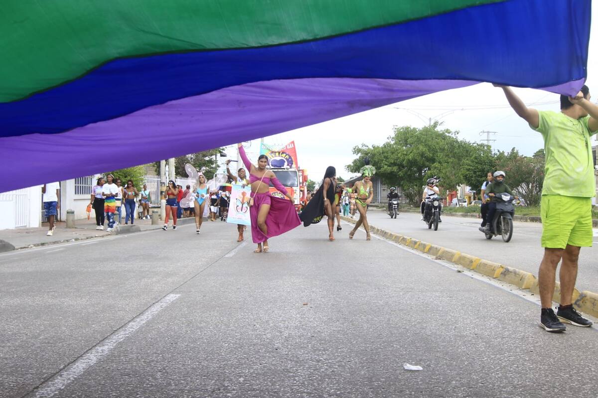 Marcha por el mes del orgullo LGBTIQ+. // Julio Castaño Beltrán - El Universal.
