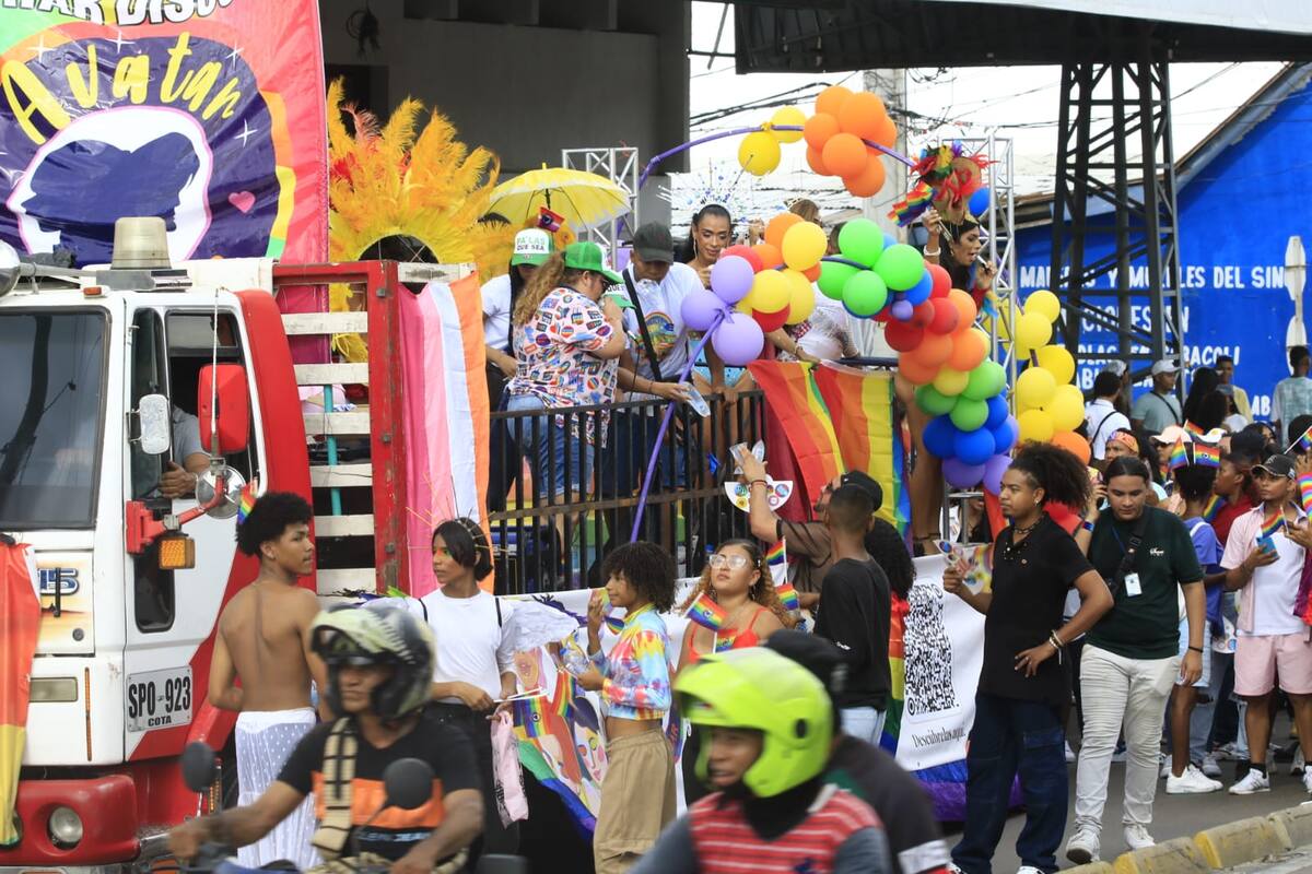 Marcha por el mes del orgullo LGBTIQ+. // Julio Castaño Beltrán - El Universal.