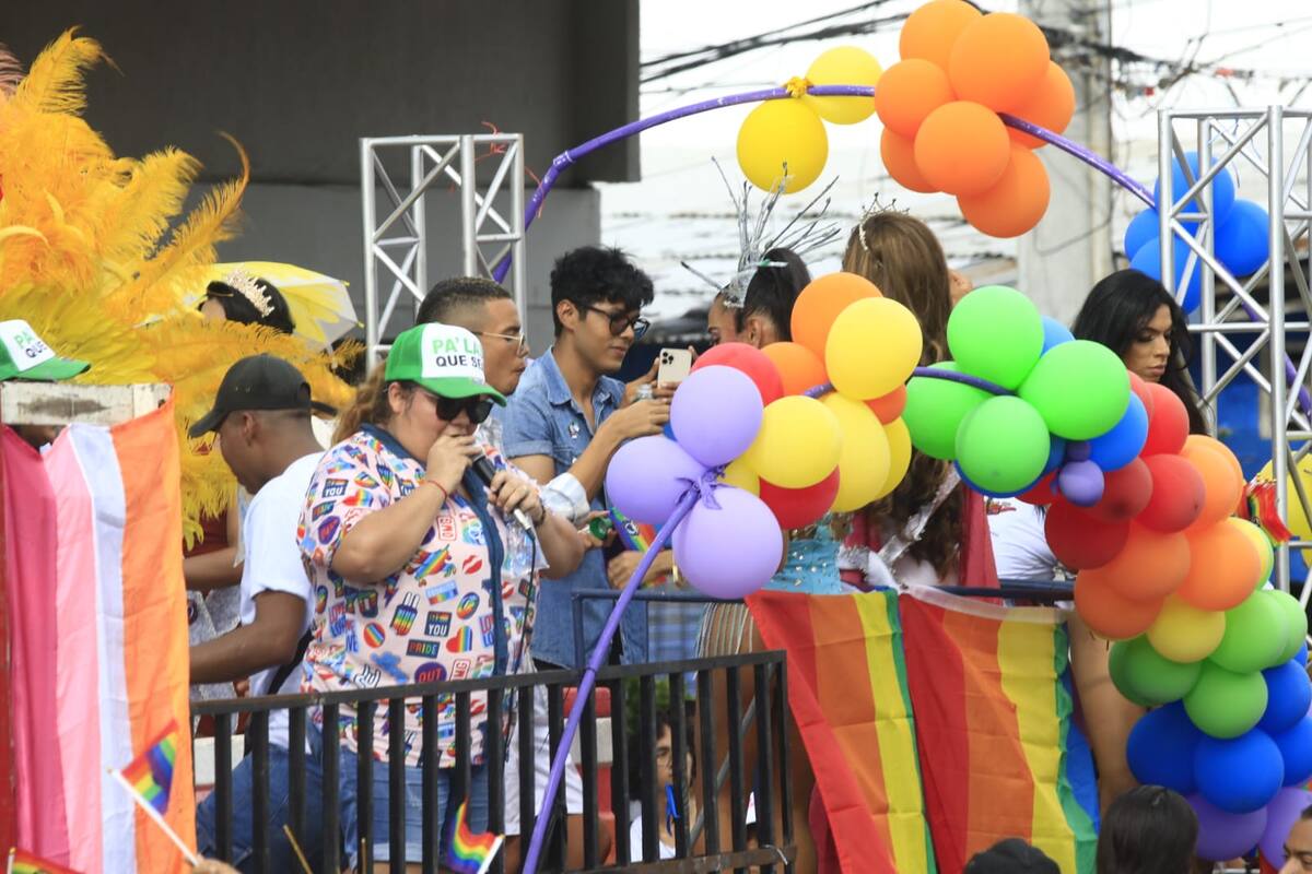 Marcha por el mes del orgullo LGBTIQ+. // Julio Castaño Beltrán - El Universal.