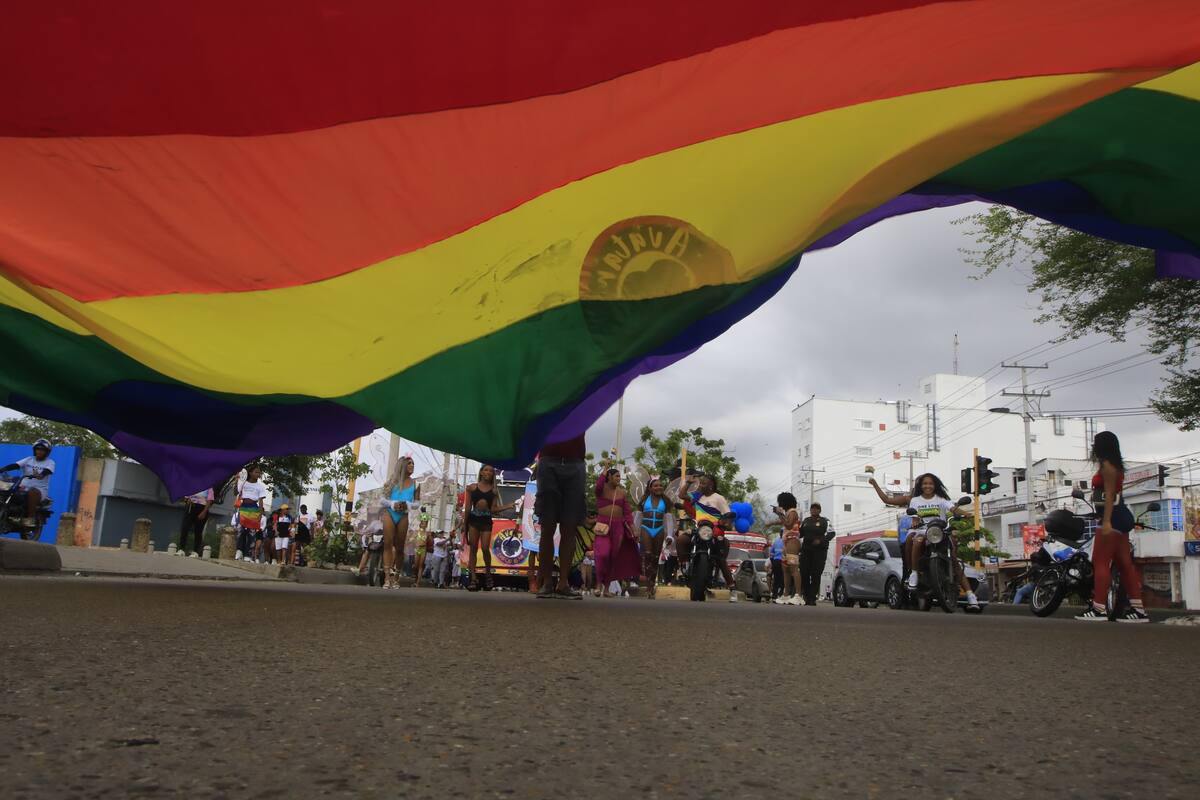 Marcha por el mes del orgullo LGBTIQ+. // Julio Castaño Beltrán - El Universal.