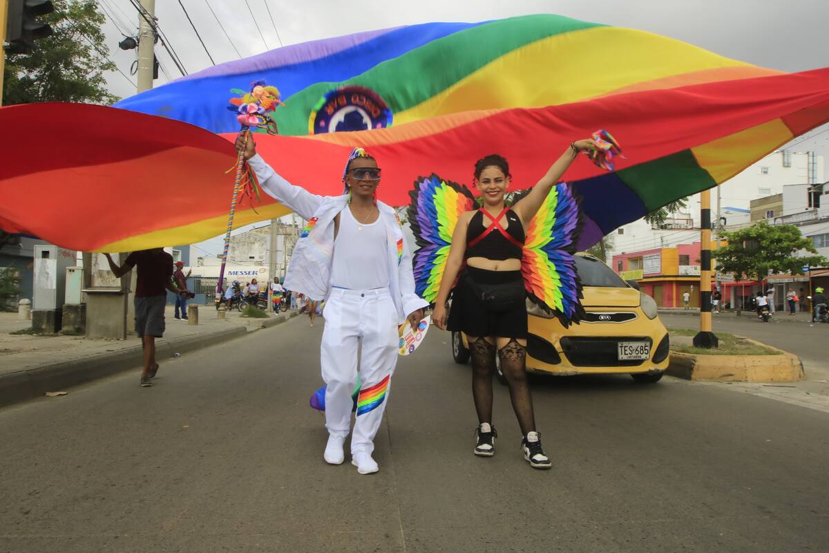 Marcha por el mes del orgullo LGBTIQ+. // Julio Castaño Beltrán - El Universal.