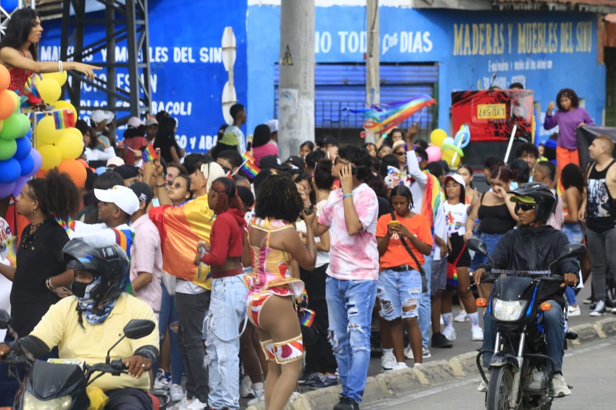Marcha por el mes del orgullo LGBTIQ+. // Julio Castaño Beltrán - El Universal.