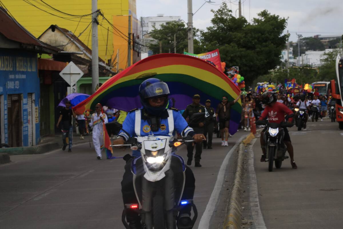 Marcha por el mes del orgullo LGBTIQ+. // Julio Castaño Beltrán - El Universal.