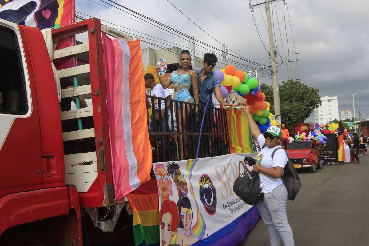 Marcha por el mes del orgullo LGBTIQ+. // Julio Castaño Beltrán - El Universal.