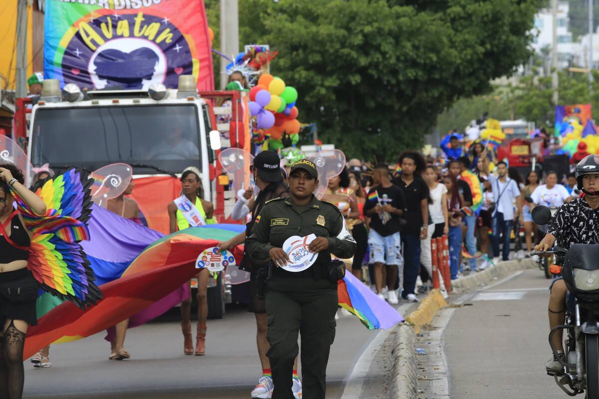 Marcha por el mes del orgullo LGBTIQ+. // Julio Castaño Beltrán - El Universal.