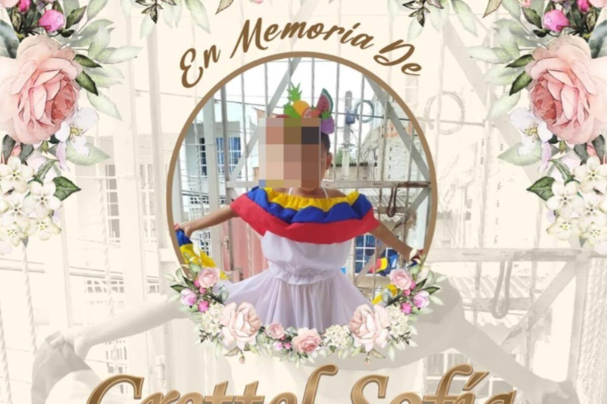 Caminata por Grettel Sofía, la niña de 9 años que murió por bala perdida
