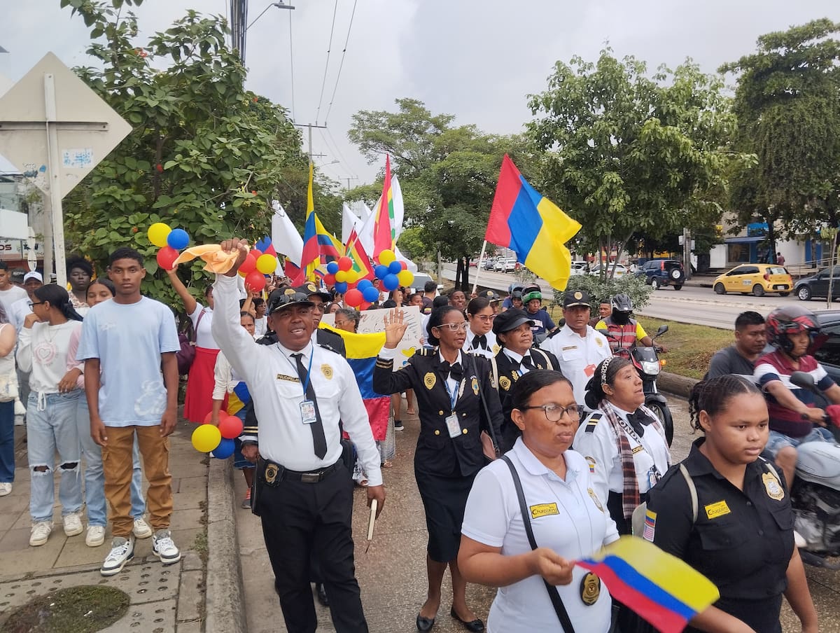"Marcha por Jesús" en Cartagena el domingo 3 de agosto. // Foto: Óscar Díaz - El Universal