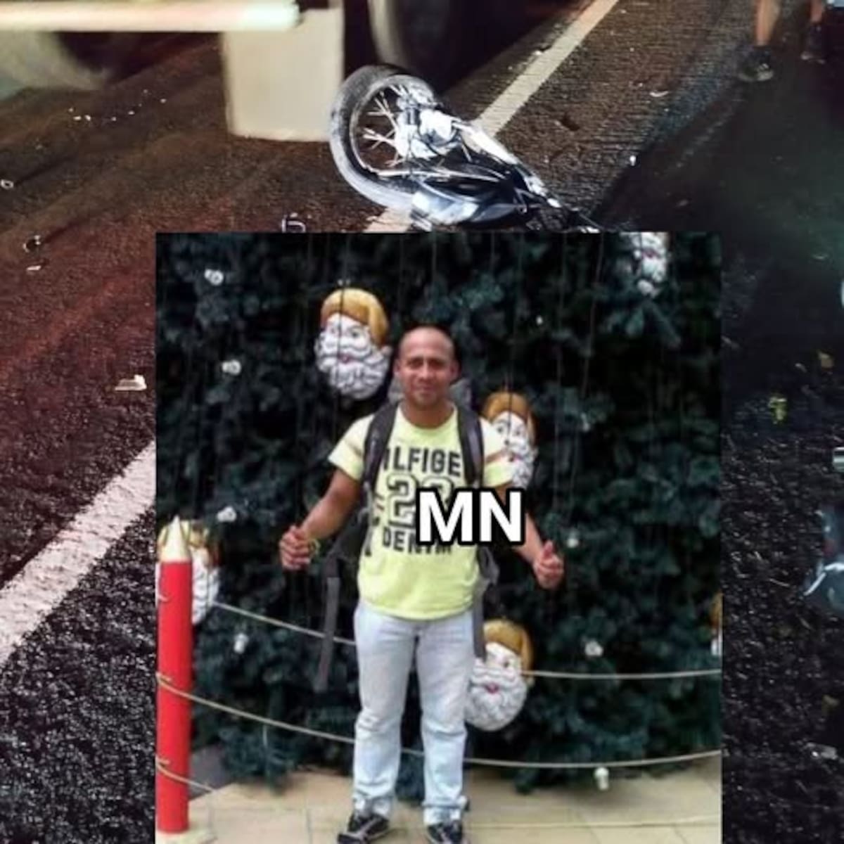 Marco Eliecer Ibarra de Armas, subintendente de la Policía fallecido en accidente de tránsito .