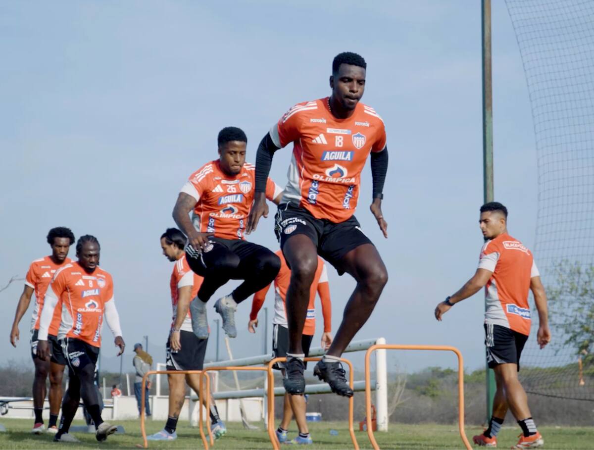 Marco Pérez fue convocado por el técnico de Junior de Barranquilla, que este miércoles visita al América de Cali en el Pascual Guerrero.//Cortesía.