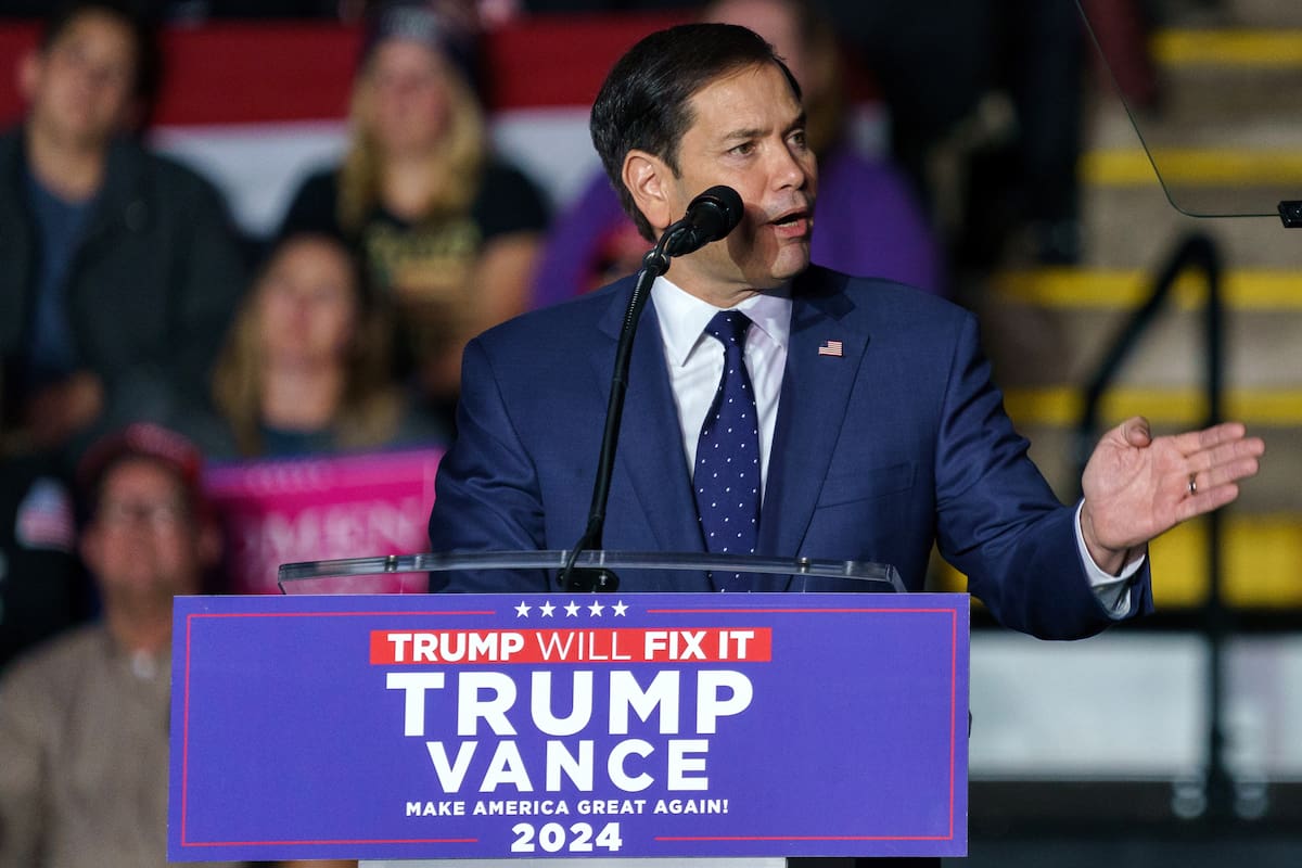 Trump confirmó que Marco Rubio será el próximo secretario de Estado de EE.UU. // Foto: EFE