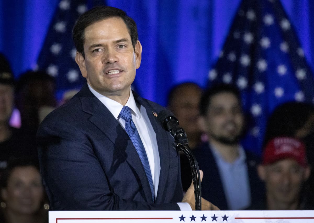 Marco Rubio, senador republicano. //EFE