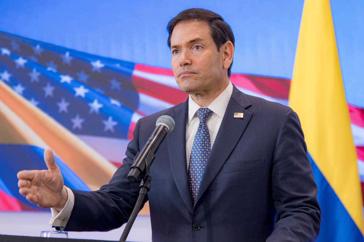 Marco Rubio, secretario de Estado de Estados Unidos. // Foto: cortesía de la Presidencia de Colombia.