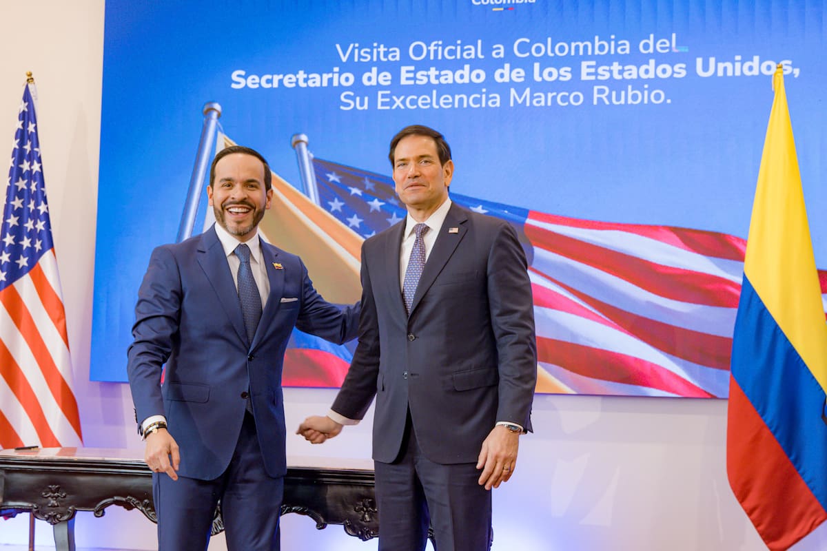 Marco Rubio y Abelardo de la Espriella. // Foto: cortesía de la Presidencial de la República.