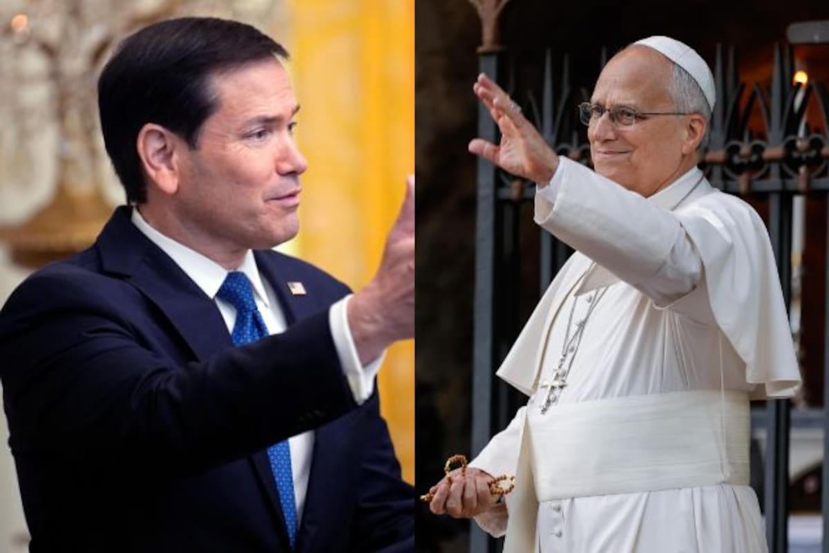 Marco Rubio envía mensaje de apoyo al papa León XIV tras diagnóstico de cáncer de pulmón