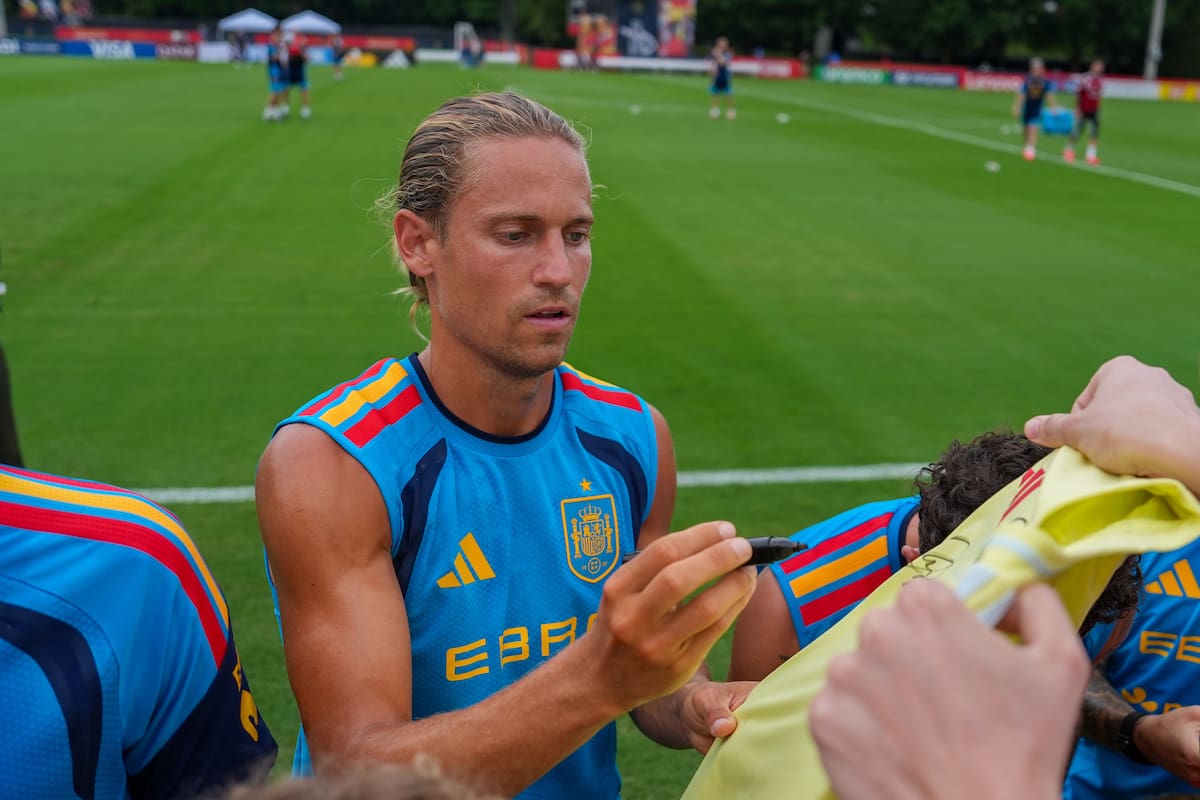 Marcos Llorente no estará más con la selección de España. //Foto, EFE: Alberto Boal