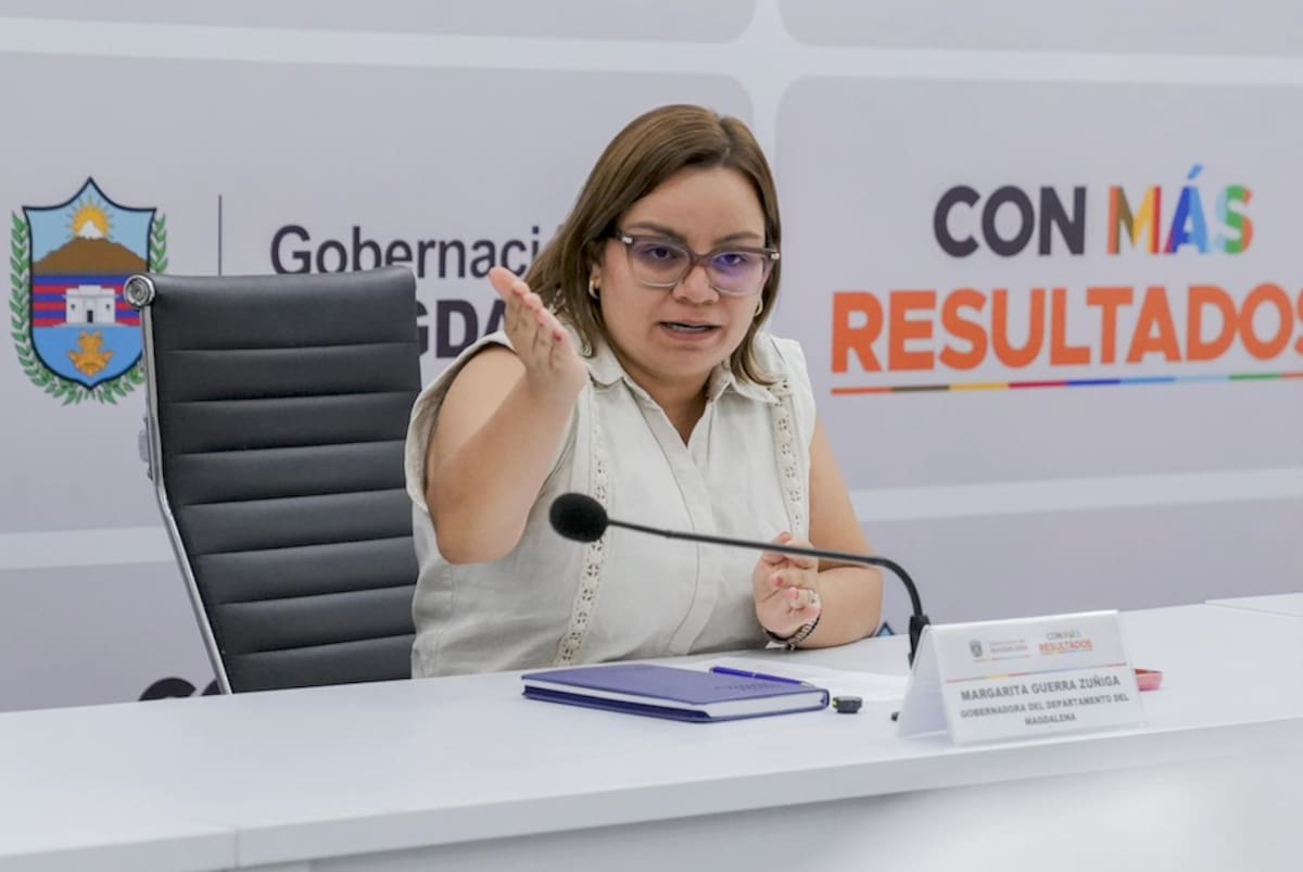 Margarita Guerra Zúñiga, gobernadora del Magdalena.//Cortesía GDM.